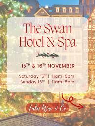 Poster promoting Christmas Markets at the Swan Hotel